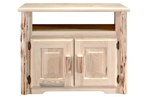 Montana Woodworks MWUSNV Montana Collection Collection Utility Stand, Clear Lacquer Finish