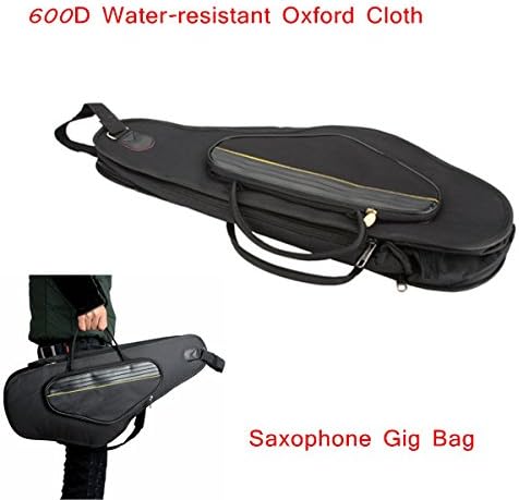 Artans(TM)Professional Alto Sax Saxophone Gig Bag Case Backpack 600D Water-resistant Oxford Cloth Design Saxophone Accessories