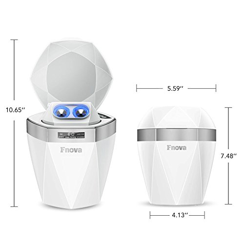 Fnova Nano Ionic Facial Steamer Facial Sauna with Adjustable Hot and Cold Mist Nozzles, Cleansing, Moisturizing, Firming, 3-in-1 Function Face Humidifier for Home SPA