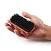 ZEUS Palm Beard Brush for Men, Soft 100% Boar Bristles, Gently Detangles, Smooths & Conditions Facial Hair, German-Made Pear Wood Handle (G92)