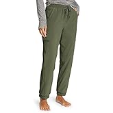 Eddie Bauer Ladies' Fleece Lined Pull-On Pant (Green Size 16)