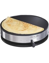 Proctor Silex 38400 Electric Crepe Maker, 13 Inch Griddle & Spatula