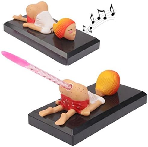 Voice-Activated Girl Style Pen Holder Funny Animated Gift Gag
