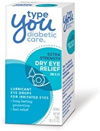 Type You Diabetic Care, Dry Eye Relief, 0.5 Ounce