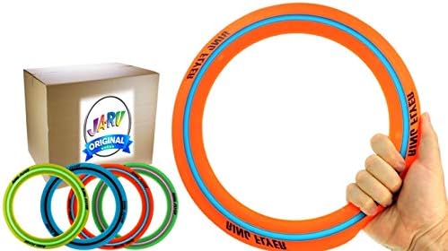 Ja Ru フライングリング フリスビーディスク 11 2インチ 72ユニットマスターケース アウトドア アルティメットスポーツ プロ ビーチトイ フライングディスク 子供大人向け 安全 ソフト プロ用 バウンシーボール1個付き 1029 72p Modernzeg Hu