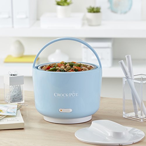 CrockPot® 24Ounce Lunch Crock® Food Warmer, Deluxe Edition, Blue Pricepulse