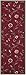 Ottomanson Ottohome Collection Floral Garden Design Modern Runner Rug with Non-Skid (Non-Slip) Rubber Backing (20