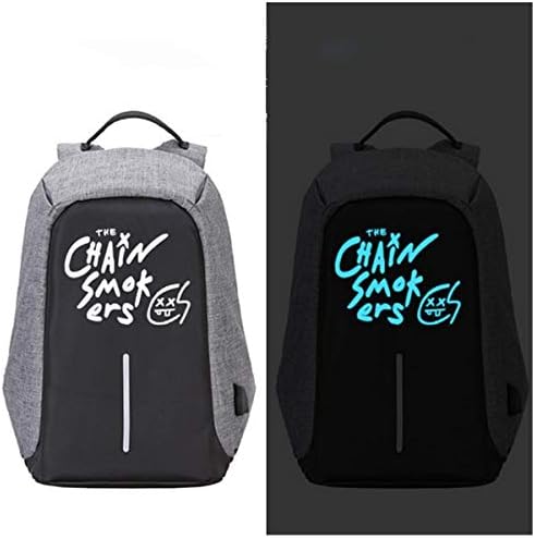 Vivila Travel Backpack with USB Charging Port Headphone Plug, Unisex Backpack Rucksack Daypack Laptop Bag Schoolbag