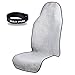 AULLY PARK Universal Car Seat Cover,Waterproof Seat Covers for Cars,Driver Seat Cover,Waterproof Car Seat Protector-Sliver