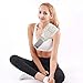 NEWGO Ice Pack for Back Pain Relief, 2 Pack Hot or Cold Gel Cold Packs with Plush Backing for Lower Back Injuries, Sciatic Nerve, Tailbone Pain -Gray