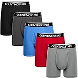 Counting Stars Boxer Briefs Men's Undearwear Men Pack Of 5 Cotton Mens Underwear Boxer Briefs M