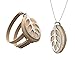 Bellabeat Leaf Nature Health Tracker/Smart Jewelry, Silver Edition