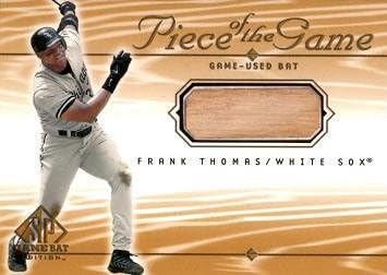 frank thomas game used bat