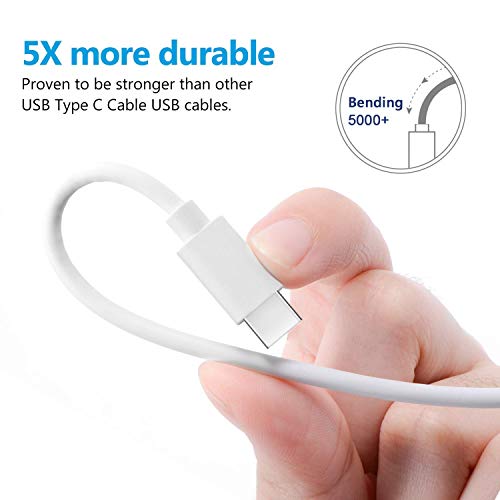 USB Type C Cable, Amoner 4Pack 3FT 6FT 6FT 10FT USB A to USB C Fast Charging Type C Cord for Samsung Galaxy S10/S9/S9+/S8/S8+, Note 9/8, Pixel, Nintendo Switch, New iPad Pro, MacBook Pro and More