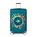 Youth Union Luggage Protector Cover for Suitcase Travel, Fit for 24'' 26 Inch Suitcase, Washable