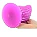 MLSice Anal Plug with Sucker Ribbed Surface Anal Dildo Shell Design Curved Butt Plug Lesbian Gay Masturbate Sex Toys Anus Stuffed Stopper Anal Expand Massage Adult Game Erotic Toy for Woman – Purplethumb 3