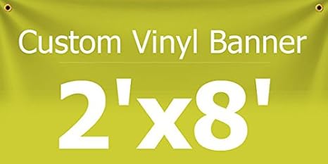 Amazon Com Banner Buzz Make It Visible Custom Vinyl Banners For