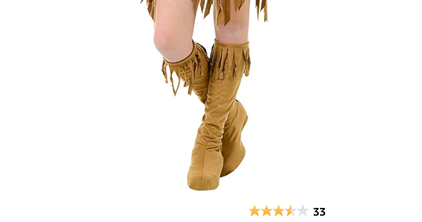 Amazon.com: Charades - Botas de disfraz para mujer india, S/ M : Ropa,  Zapatos y Joyería