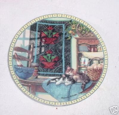 Cozy Country Corners: Lazy Morning Collector Plate