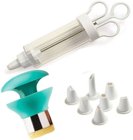 Cupcake Decorating Kit- 10 peice set - Includes Cupcake Corer with Decorating Injector and 8 Pastry tips, Icing Nozzles, Decorating Tube Set- Cupcake Cutter Pastry Corer