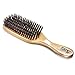 Torino Pro Medium Wave Brush #1230 - By Brush King - 6 Row Long Handle 360 Waves Brush