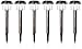 Brightest Stainless Steel Garden Solar Powered Stake Lights (Set of 6) | Weather Resistant | Wireless Outdoor Accent Light Kit | High Lumen LEDs | Best for Patio, Swimming Pool, Path & More (Bronze)