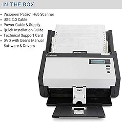 Visioneer Patriot H60 Duplex Scanner with Document