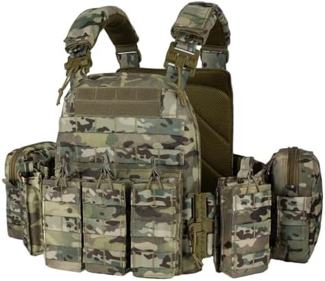 Amazon.com: M.O.L.L.E. Cross Draw Tactical Vest ACU : Sports