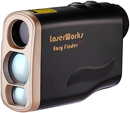 LaserWorks LW1000PRO Professional-Class Laser Rangefinder for Hunting and Golf,Fog Measurement,Waterproof Rangefinder