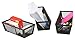 Mind Reader Desk Supplies Organizer 3 Piece Set, Pencil Holder, Document for Letters, Paper Clips,Thumb Tack, Tape, Memo Holder, Black Mesh