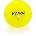 Volvik Vivid Matte Yellow Golf Balls