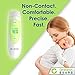 Clinical Forehead and Ear Thermometer - Most Accurate No Contact Infrared Electronic Digital Dual Mode Instant Read Thermometer Fever Warning for Baby Kids Child Toddler Adult, Batteries Included
