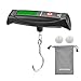 Luggage Scale 110lb with 2 Battery 1 Waterproof Bag, NEWacalox Digital Luggage Mini Travel Scale Weigh Suitcases Hand Luggage Bags Black