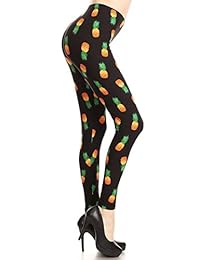 Legging Mania de las damaes impreso Talle Alto Full Longitud