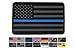 JBCD American Thin Blue Line Flag Patch USA US Police Flags Patches PVC Tactical Patch Pride Flag Patch for Clothes Hat Patch Team Military Patches