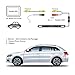 Backup Camera, Esky 170 Degree Wide Angle 8 LED Night Vision Waterproof HD CMOS Vehicle Car Rear View Front View Reversing Parking Safety Camera Guideline Mode Selection - ONE Button Control