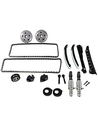 DNJ TK4173M Juego de cadena de distribución para: 2004-2014 / Ford, Lincoln / Expedition, F-150, F-250 Super Duty, F-350 Super Duty, Mark LT, Navigator / 5.4L / SOHC / V8 / 24V / 330cid / [ VIN 5, VIN V]