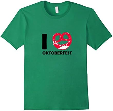 Mens Oktoberfest / German October Fest T-Shirt Large Kelly Green