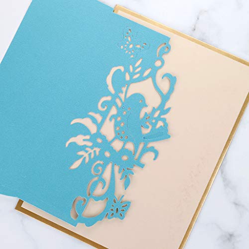 Conleke 2 Pieces Rose Cutting Die Flower Shape Embossing Dies Carbon Steel Die Cuts Stencils for DIY Scrapbooking Album Paper Card Template Making Craft Decoration