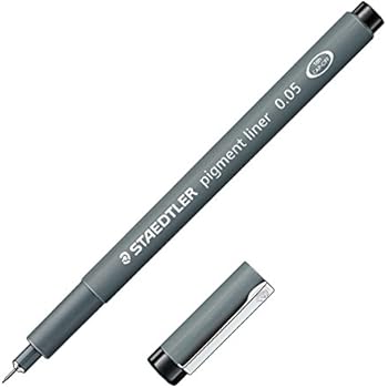 Staedtler Pigment Liner, 0.05mm, Black Ink (308-0.05)