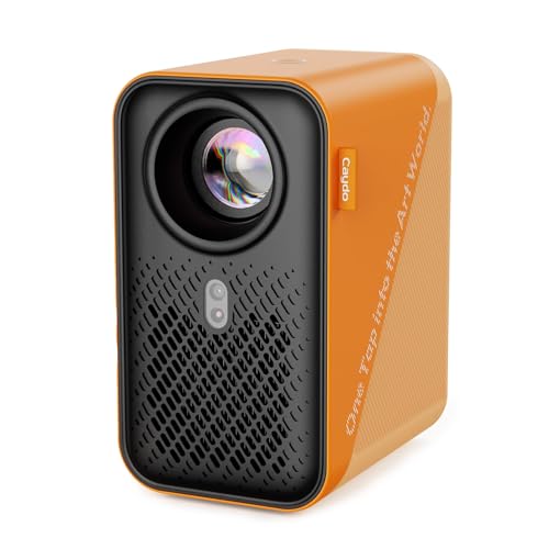 Caydo P1 Art Projector with Exclusive Drawing App for Artists, Portable Projector with Auto Focus & Keystone for Drawing and Tracing, 4K Support, 100’’ Display, Compatible with iOS/Android, Upgraded