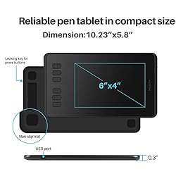 HUION Drawing Tablet Inspiroy H640P Digital