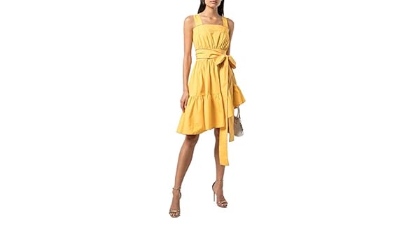 womens yellow sundress