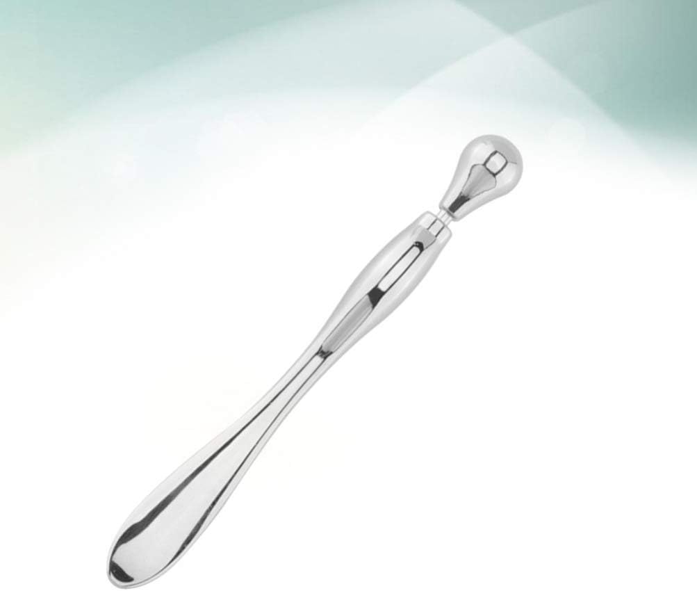 EXCEART Eye Massage Stick Metal Roller Eye Cream Applicator Portable Compact Design Enhances Relieves Fatigue for Women - Image 4