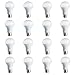 Philips LED Non-Dimmable A19 Frosted Light Bulb: 800-Lumen, 5000-Kelvin, 8.5-Watt (60-Watt Equivalent), E26 Base, Daylight, 16-Pack