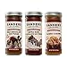 Sanders Assortment Milk Chocolate Hot Fudge, Classic Caramel and Extra Dark Chocolate Hot Fudge Dessert Topping 10 Oz (Pack of 3)