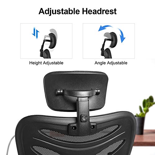 Ergonomic Office Desk Computer Chair Mesh Computer Chair with Flip Up