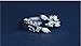 KOREA-JIAEN Branch Ring S925 Sterling Silver Plated Base 5A Level CZ Adjustable Ring (Rose gold)