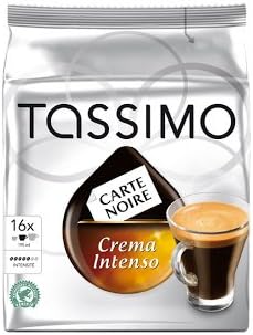 Tassimo T-Discs Carte Noire Crema Intenso (16 T-Discs)