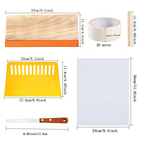 2 Caydo+Printing+Different+Squeegees+Transparency